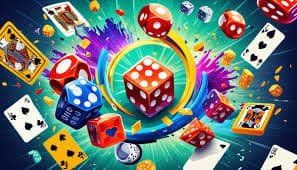 Dashboard permainan dengan kategori Liga 1, slot, dan live casino